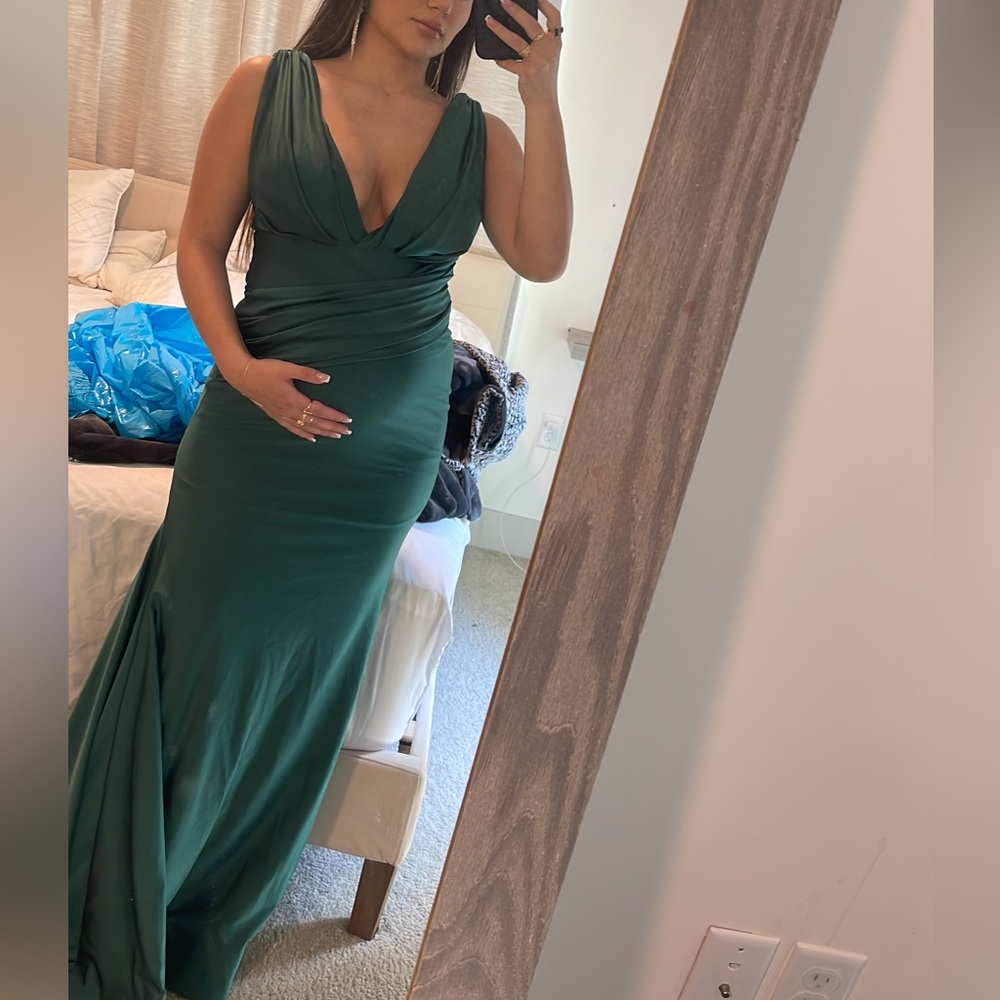 Beautiful green formal gown